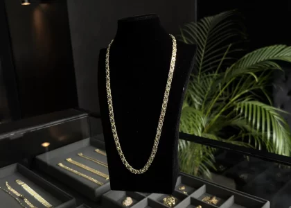 Flache Königskette Goldketten in der Nähe kaufen (333, 585, 750, 21k, 22k)