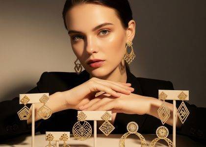 Ohrringe Gold kaufen, in der Nähe kaufen (333, 585, 750, 21k, 22k)