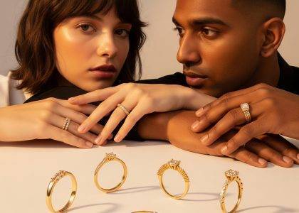 Gold-Ringe kaufen Damen & Herren in der Nähe (333, 585, 750, 21k, 22k)